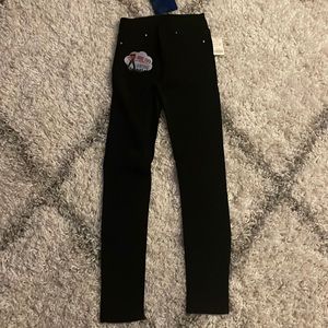 black light weight skinny jeans, never worn